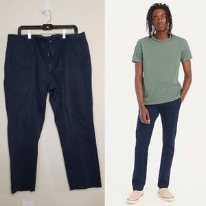 J Crew Dark Navy Pants Size 38